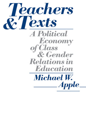 cover image of Teachers and Texts